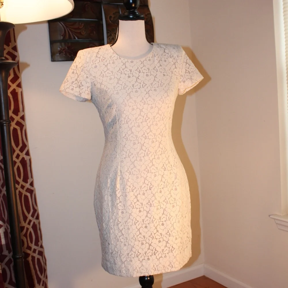 lace hem blazer dress Lace Trim Blazer Mini Dress